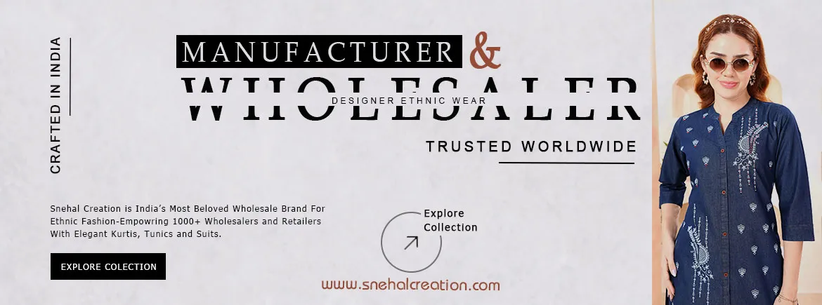 Wholesale Kurti Manufacturer Snehal Creation