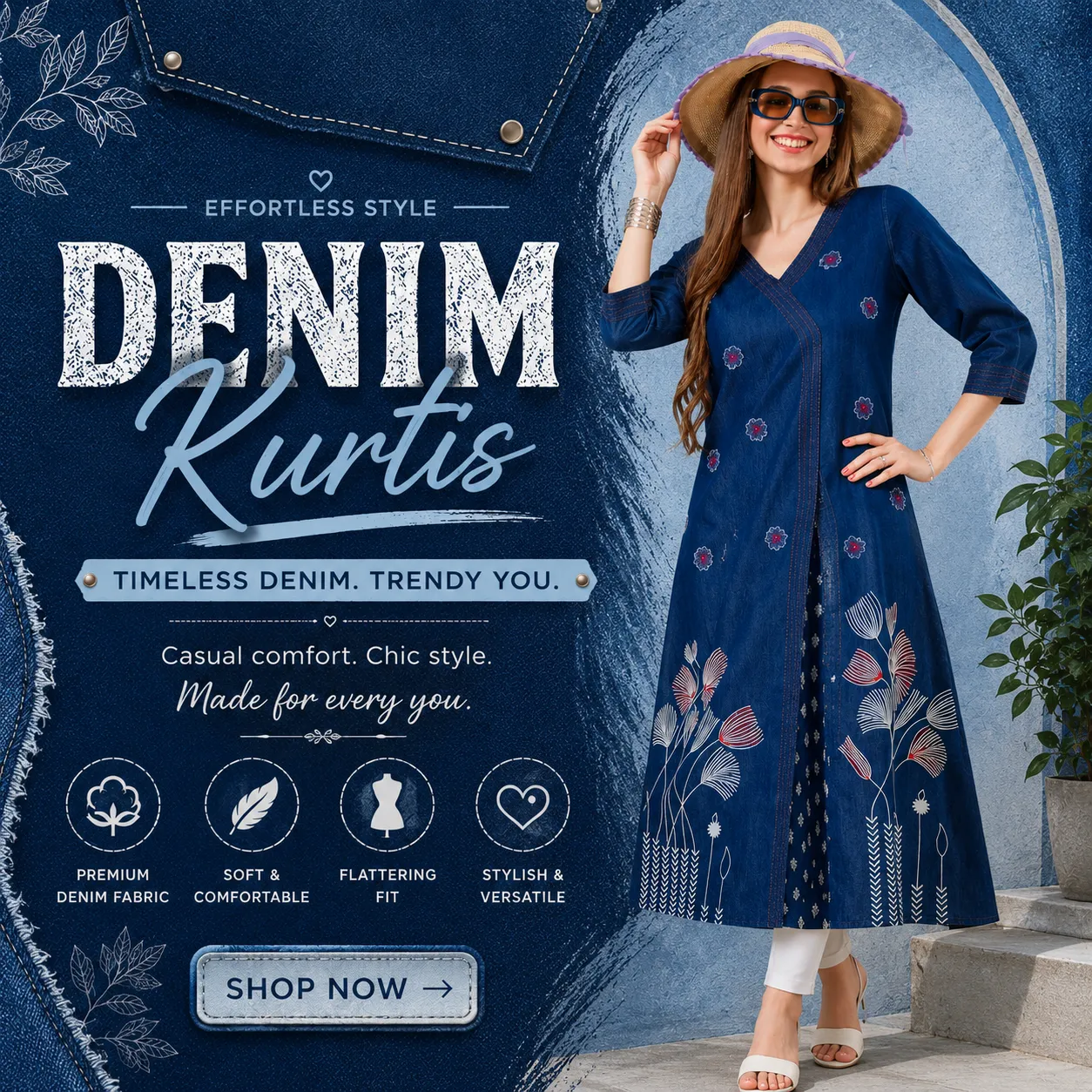 DENIM KURTIS